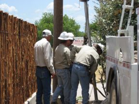 City employees hard at work